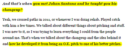 DeGrom Quote