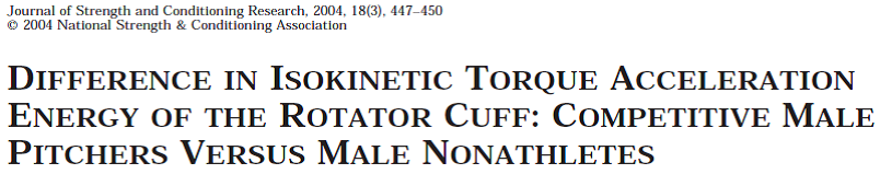 Rotator Cuff Title