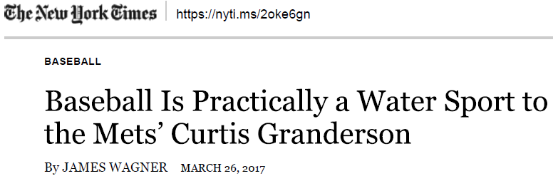 NYT article title